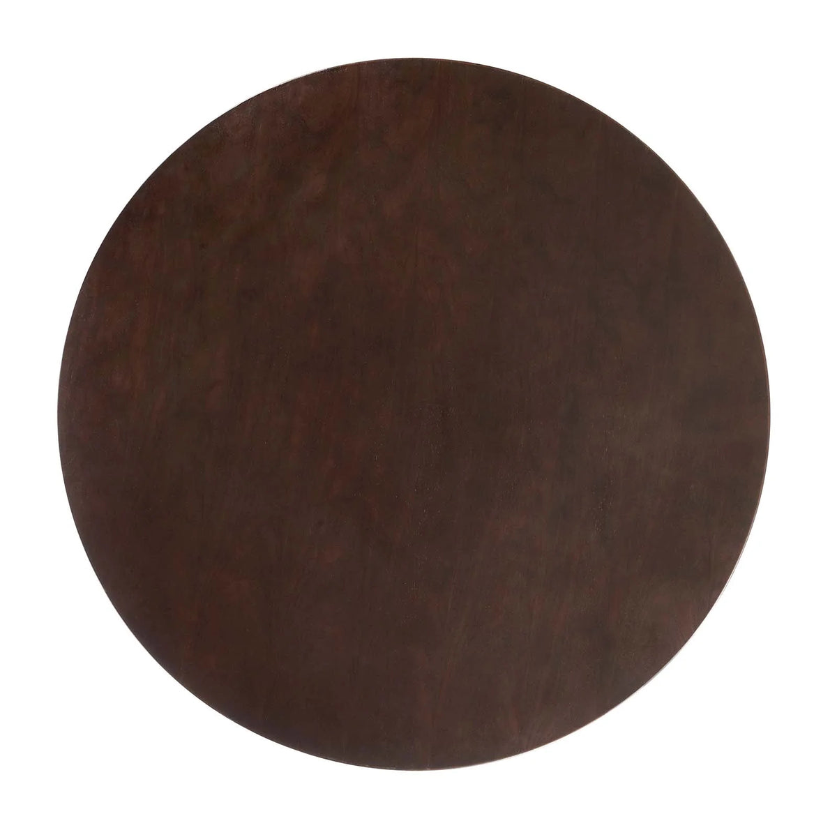 60" Round Wood Metal Dining Table Q401068