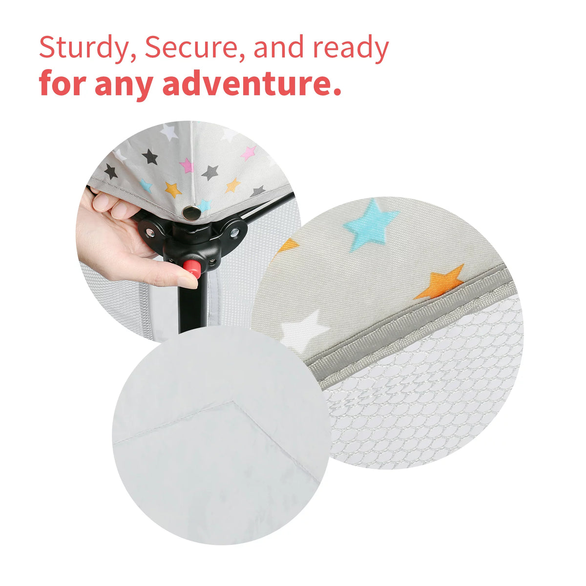 Portable Playard with Zipper Door Y111733