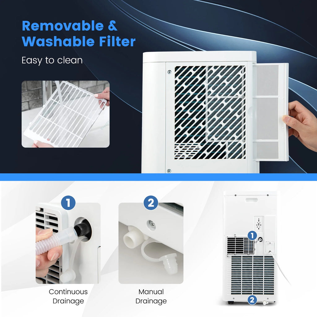 5000 BTU Portable Air Conditioner 3-in-1 A6516