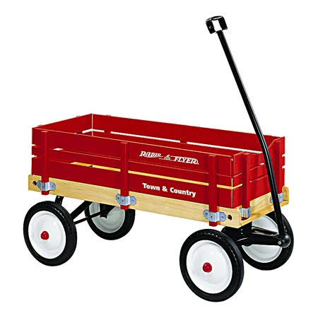 Wood Toy Wagon C662