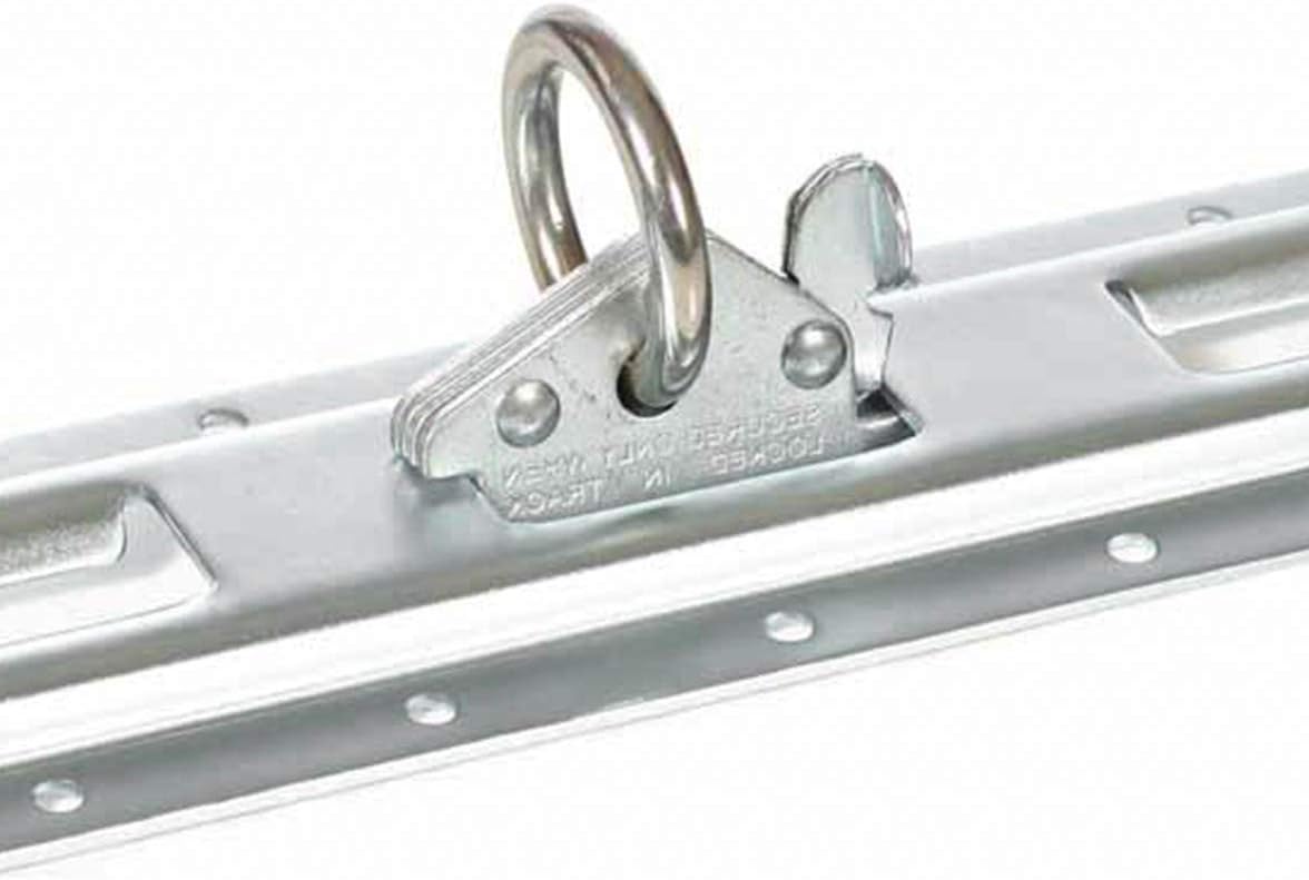 20 Heavy Duty Steel E-Track O-Ring Tie-Down Anchors with Spring Fittings G80456