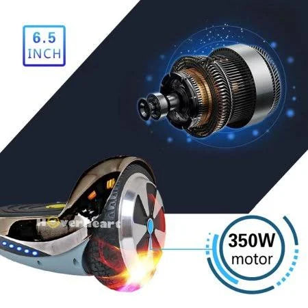 Chrome Black Bluetooth Hoverboard C4072
