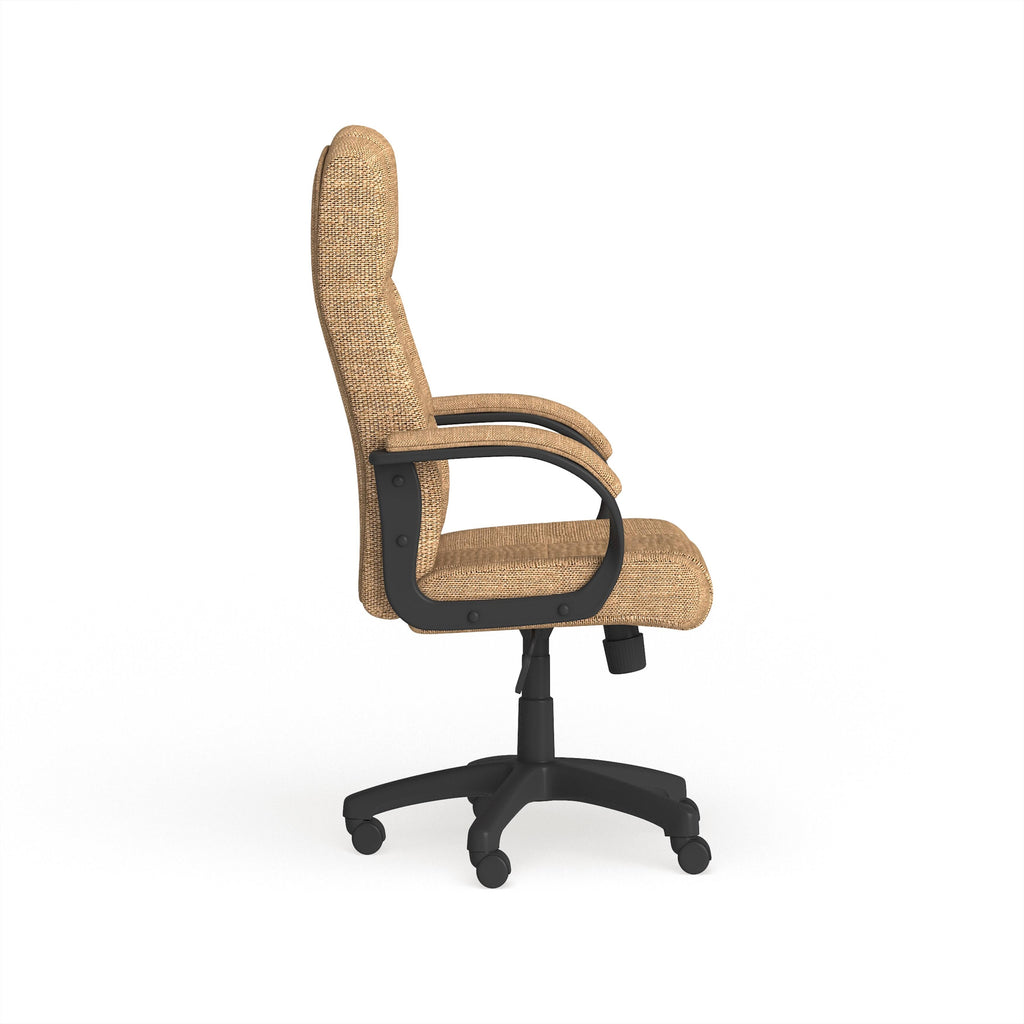 High Back Fabric Executive Swivel Office Chair with Arms Gray G823201