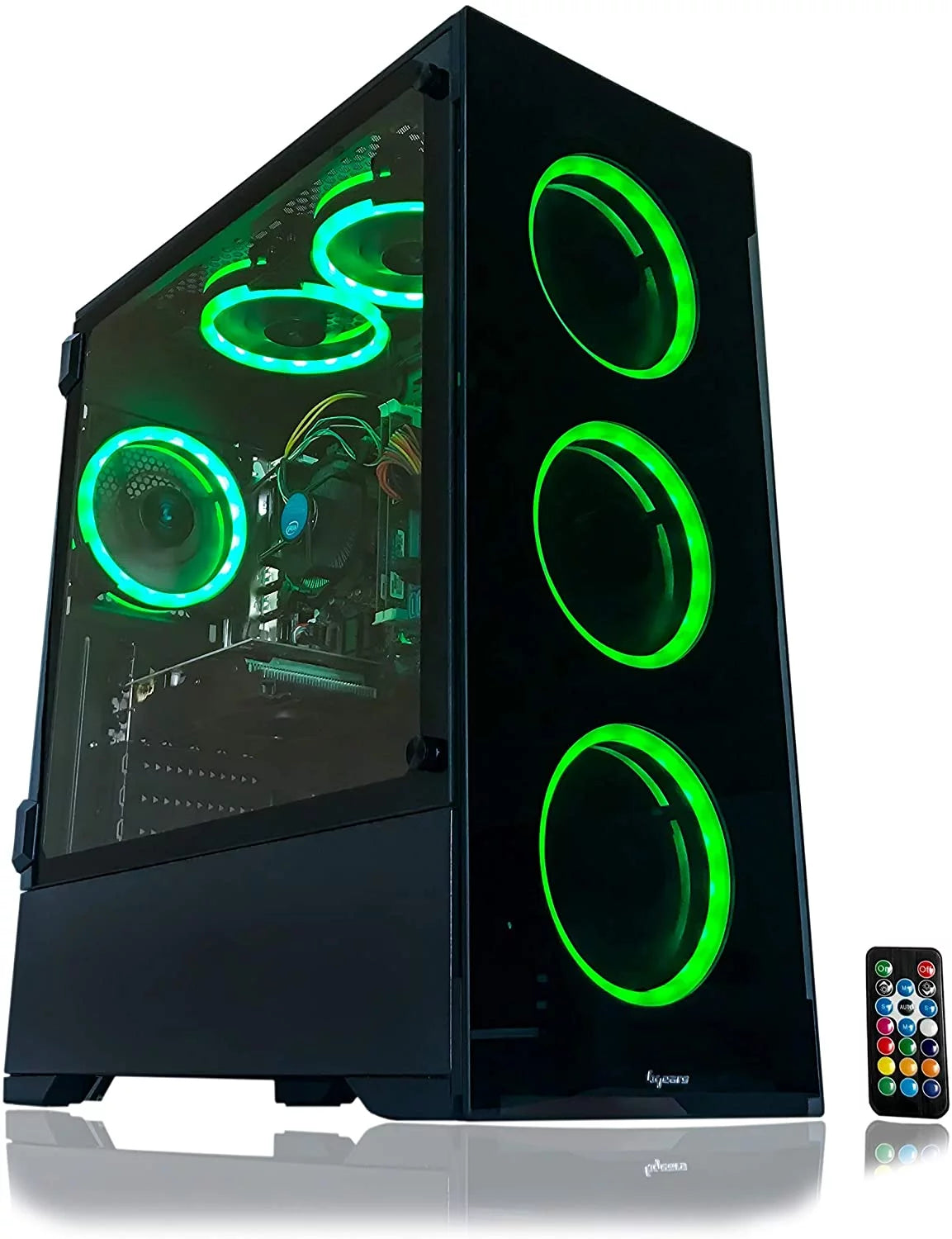 Gaming PC Desktop Computer 16GB Ram 512GB SSD RX 580 8GB U297831