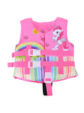Kids Swimming Life Vest Cartoon Animals Print Life Jacket B4670