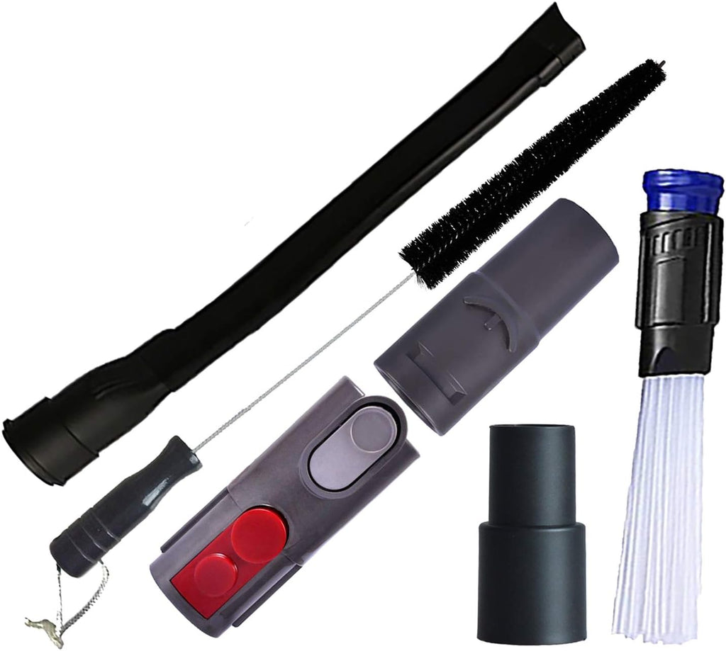 28 Inch Dryer Vent Cleaner Kit with Flexible Brush and Vacuum Hose Attachment R9380