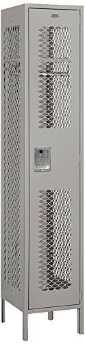 Gray Vented Metal Locker O412591