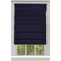 Midnight Blue Blackout Cordless Roman Shade Cotton Q104793