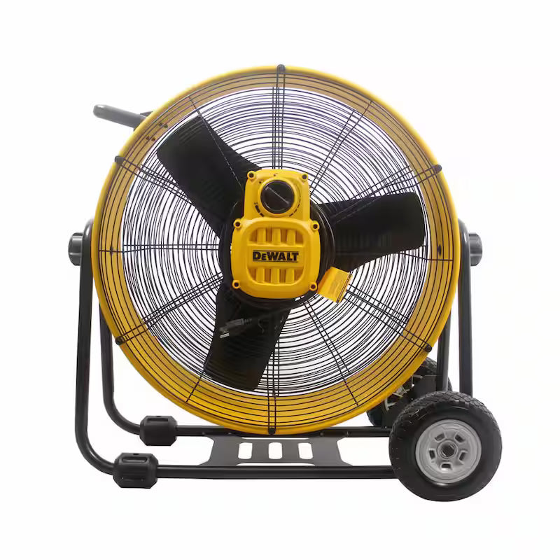 Heavy-Duty Drum Fan with Power Cord and Speed Control E67121