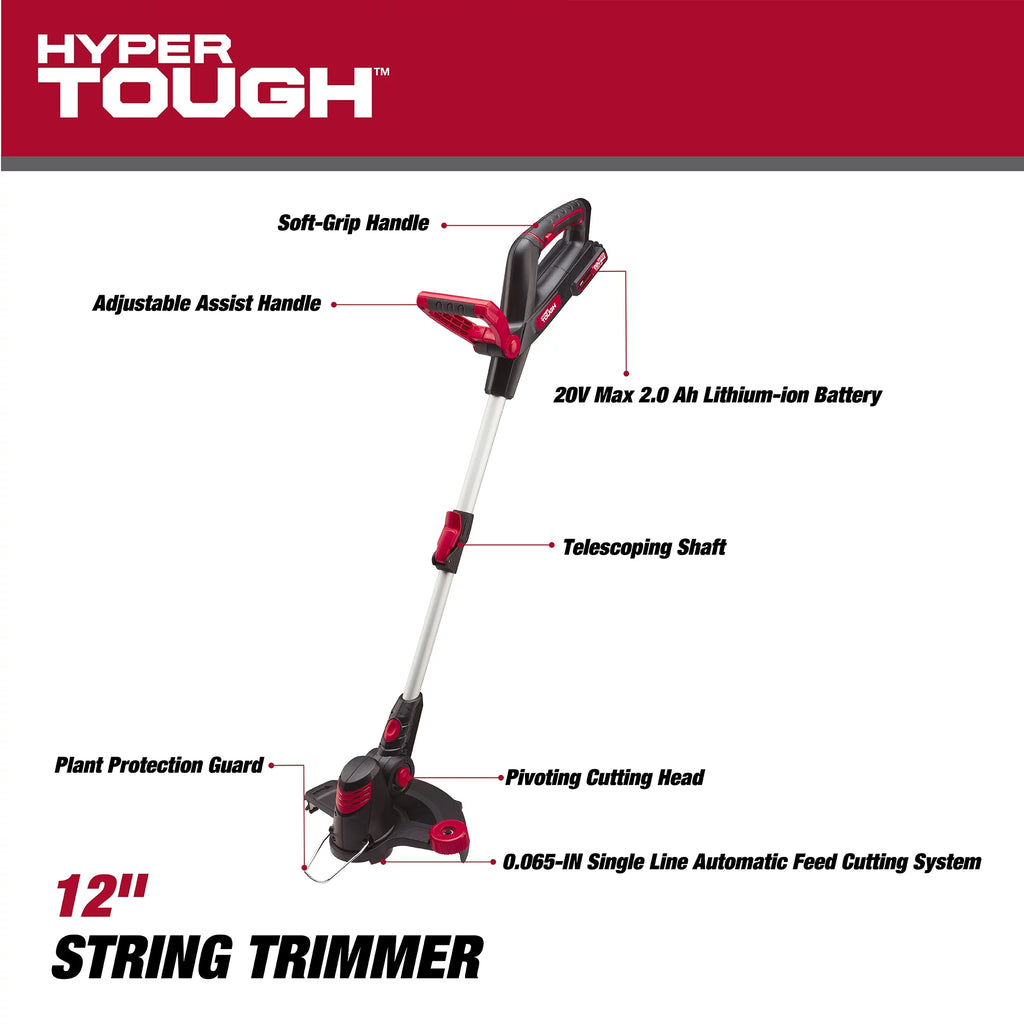 Cordless 12-inch String Trimmer F254