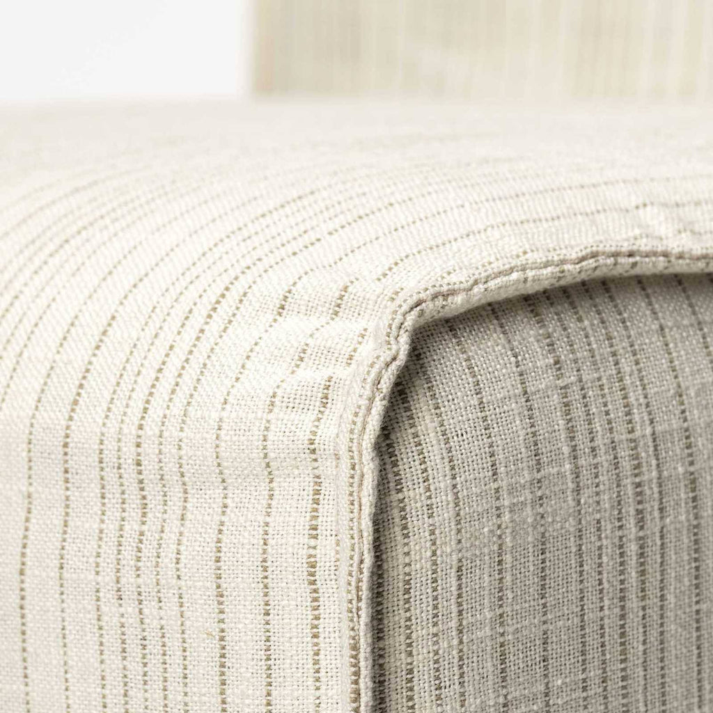 Cream Fabric Dining Chair on Casters T29864