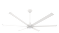 White 84 Ceiling Fan J133