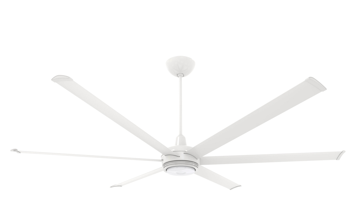 White 84 Ceiling Fan J133