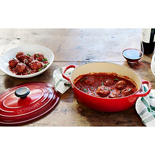 5 qt. Enameled Cast Iron Oval Dutch Oven K47616