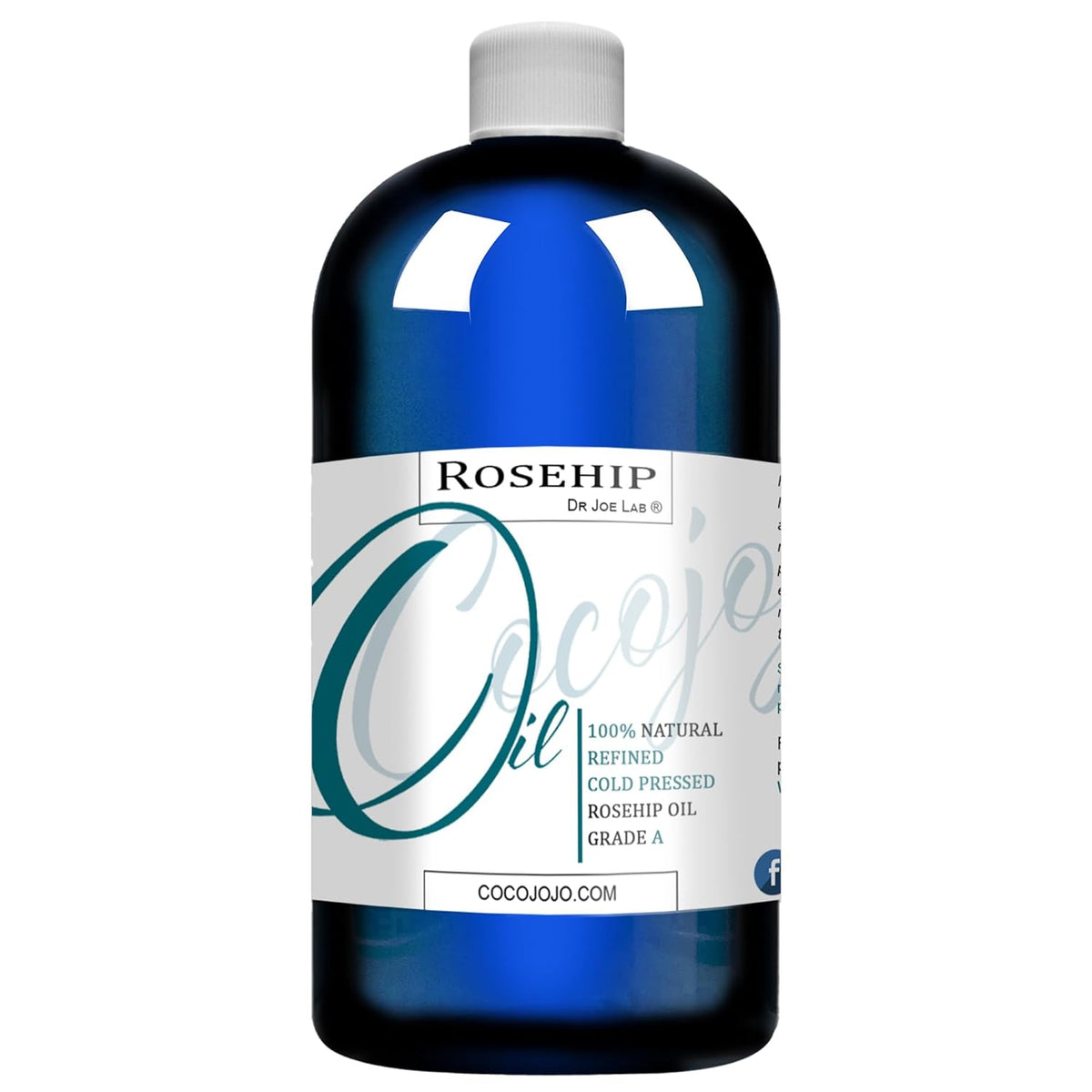 100% Pure Unrefined Cold Pressed Rosehip Oil - 16 Oz R267116
