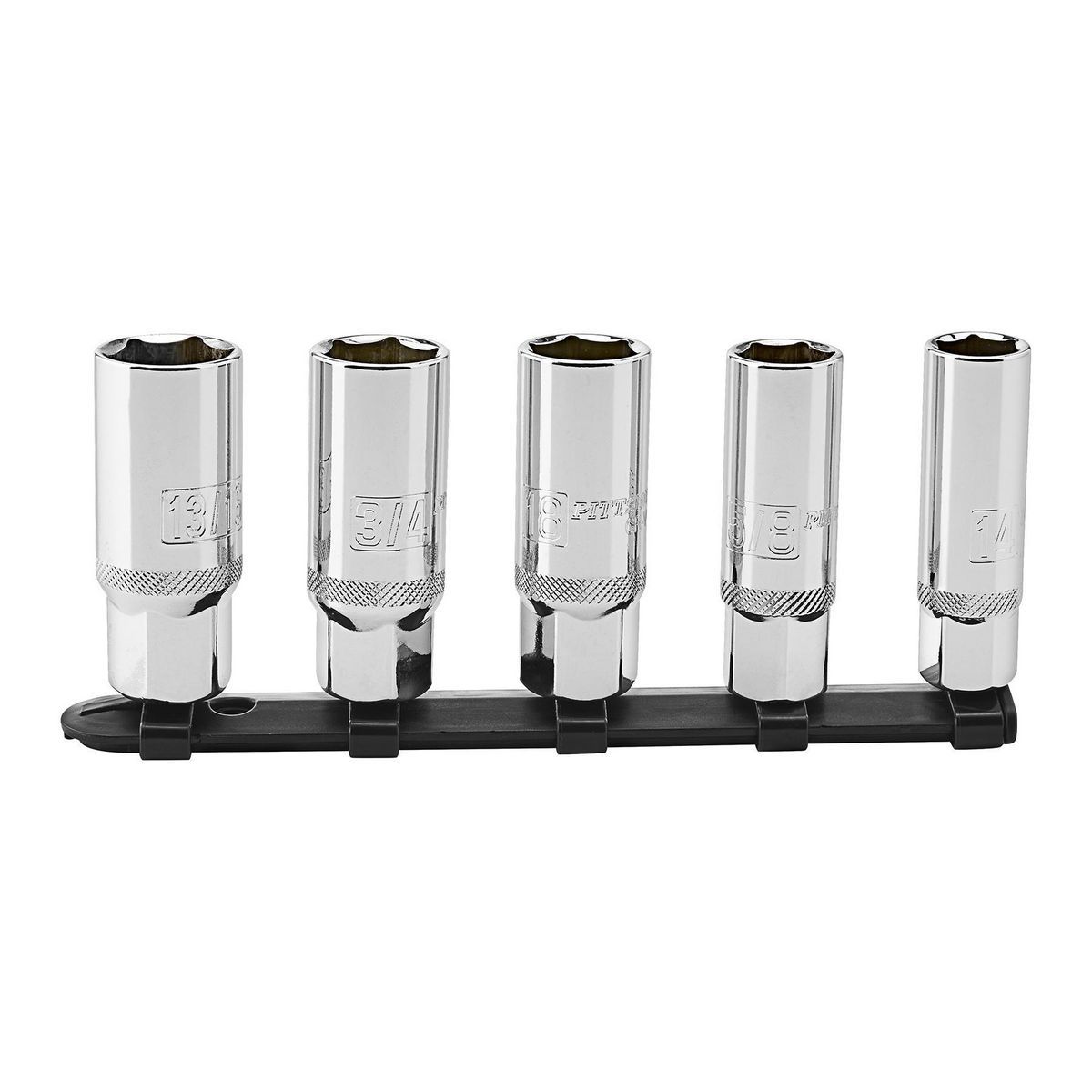 3/8 in. Drive SAE and Metric Spark Plug Socket Set, 5-Piece T1307