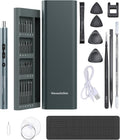 Mini Electric Screwdriver 62 In 1 Magnetic Screwdriver Kit with 48PCs Bits, Gray H57204