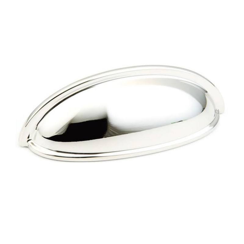 Polished Nickel Cup Pulls D336