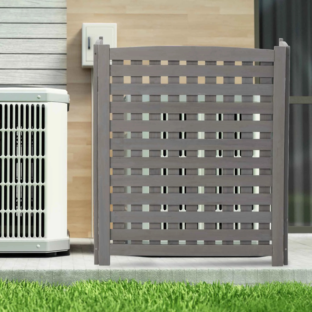 Cedar Privacy Fence Screen 3 Panels J4456