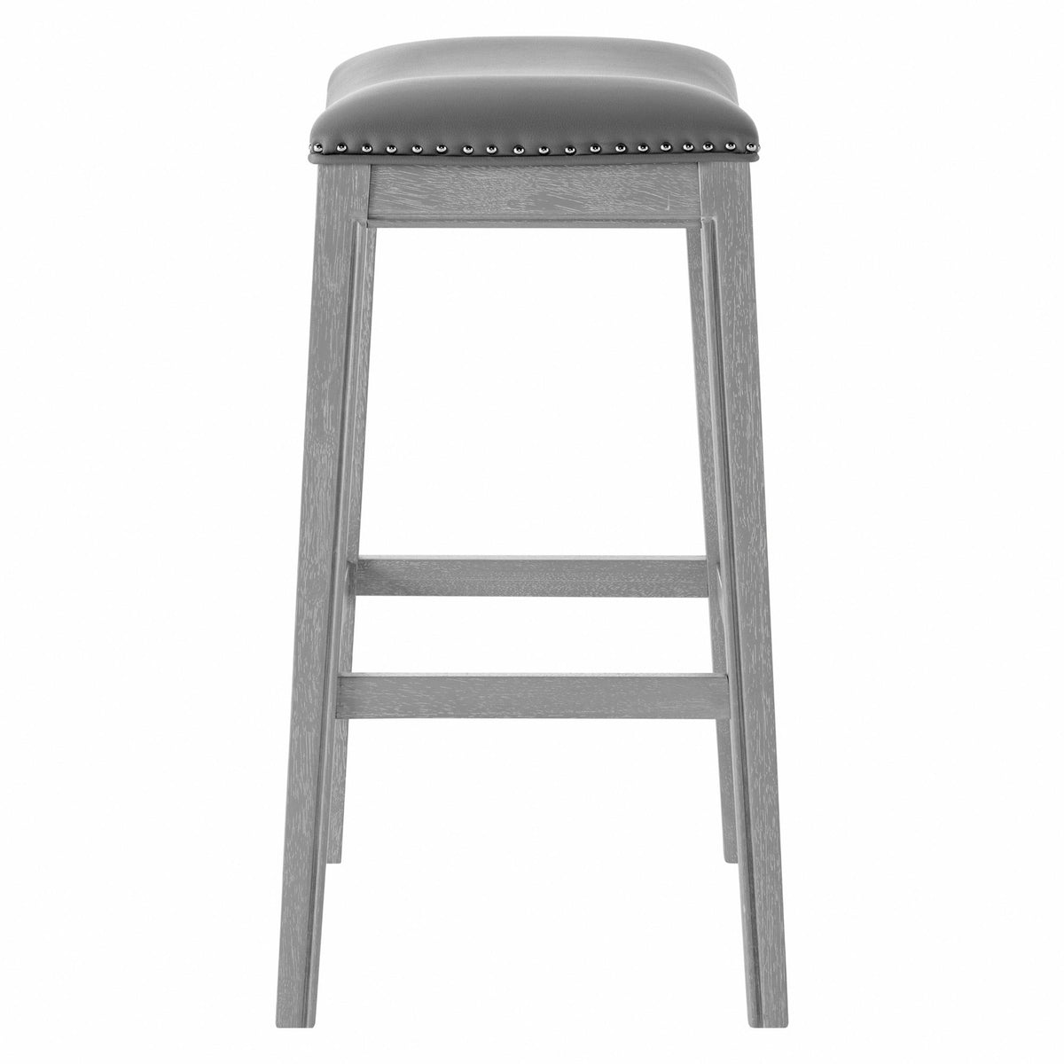 Blue PU Leather Bar Stool P842