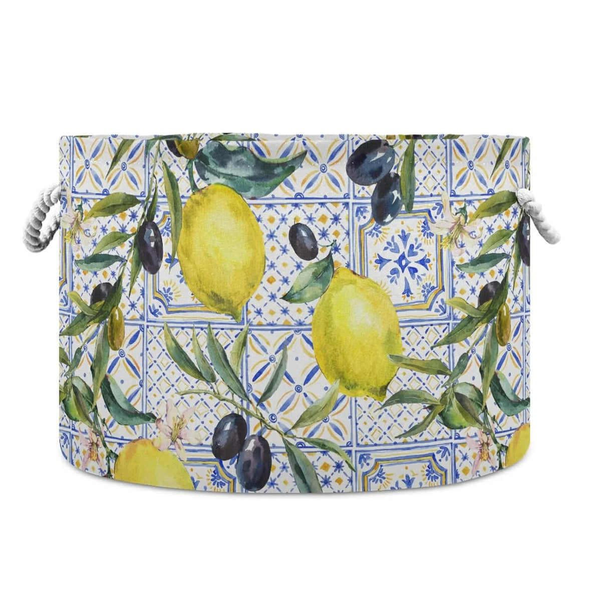 Collapsible Storage Basket with Handle, 20x20x14 in Z124