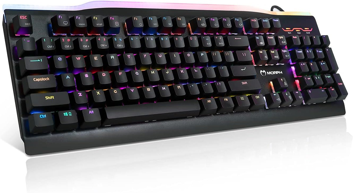 USB Wired RGB Mechanical Gaming Keyboard W645