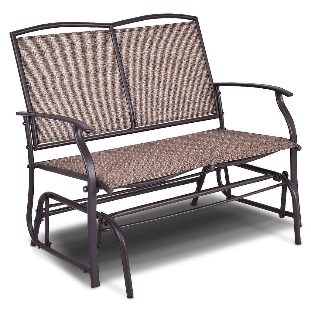 Patio Loveseat Glider Rocking Bench Y970