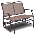 Patio Loveseat Glider Rocking Bench Y970