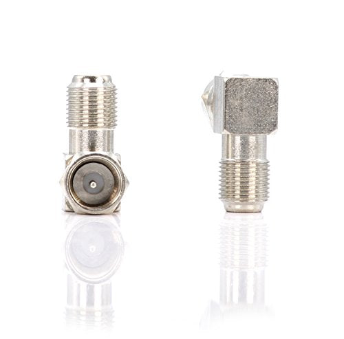 4 Pack 90 Degree Coaxial Cable Connector X806