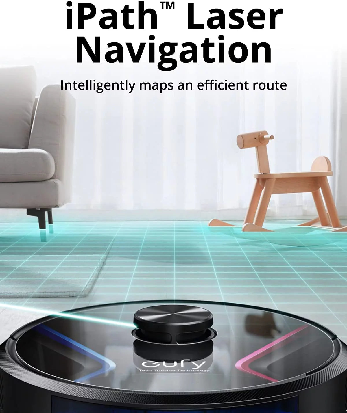Robot Vacuum with Laser Navigation J413197