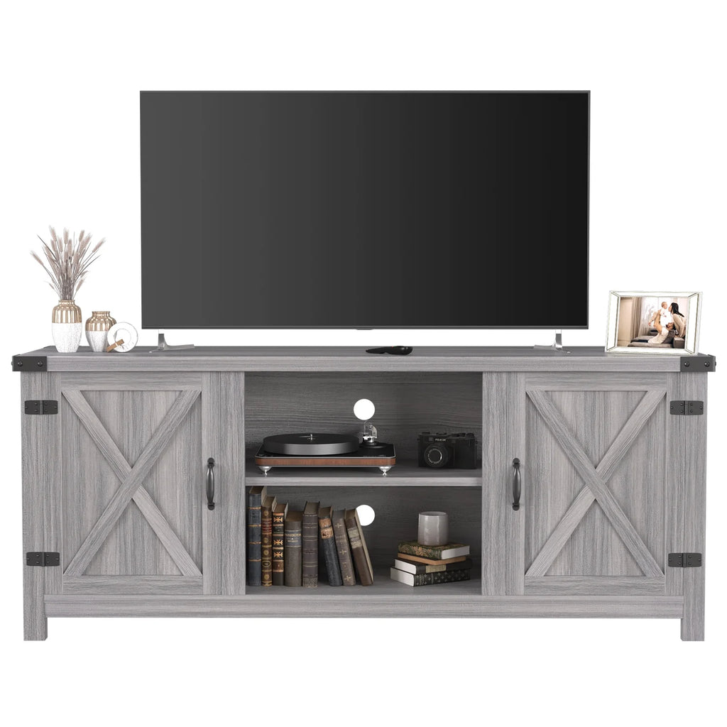 Walnut TV Stand Media Console S917716