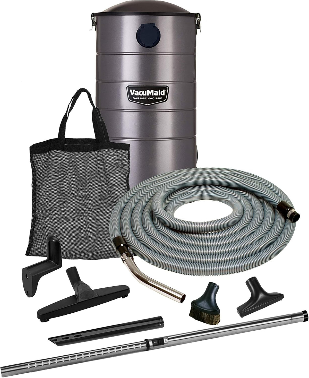 Wall Mounted Garage and Car Vacuum with 30 ft. Hose W496