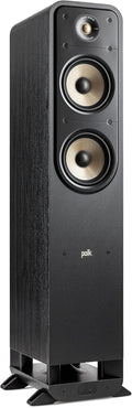 Walnut Tower Speaker with 1" Tweeter & 2 6.5" Woofers S240