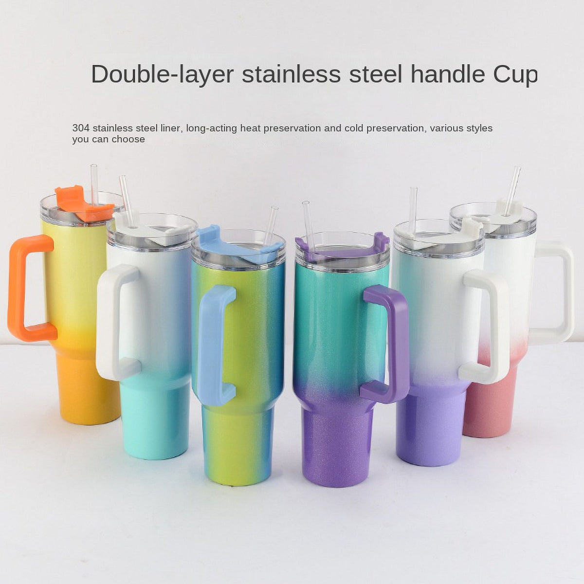 40oz Insulation Cup with Handle I86611