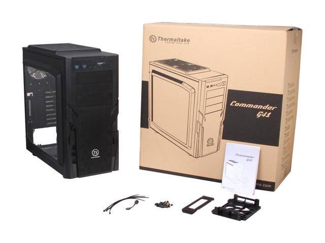 Black Mid-Tower Window Chassis Z92103