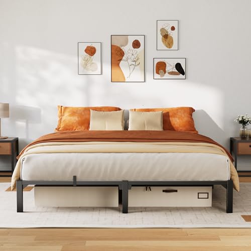 10 Inch Full Tool-Free Metal Platform Bed Frame G611