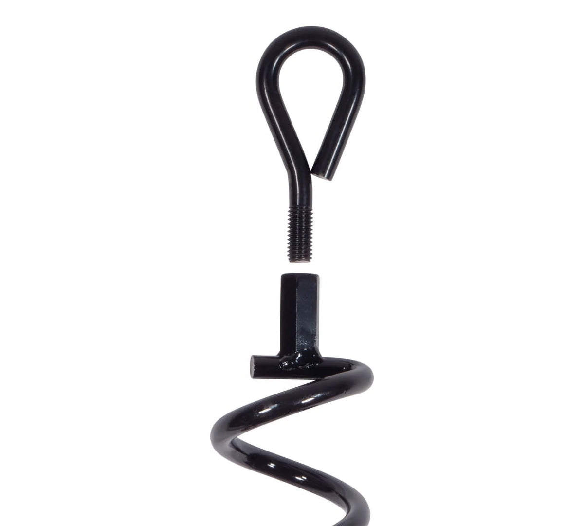 20 Pack 18 inches Steel Earth Auger Tent Stakes Ground Screw Anchor R125735