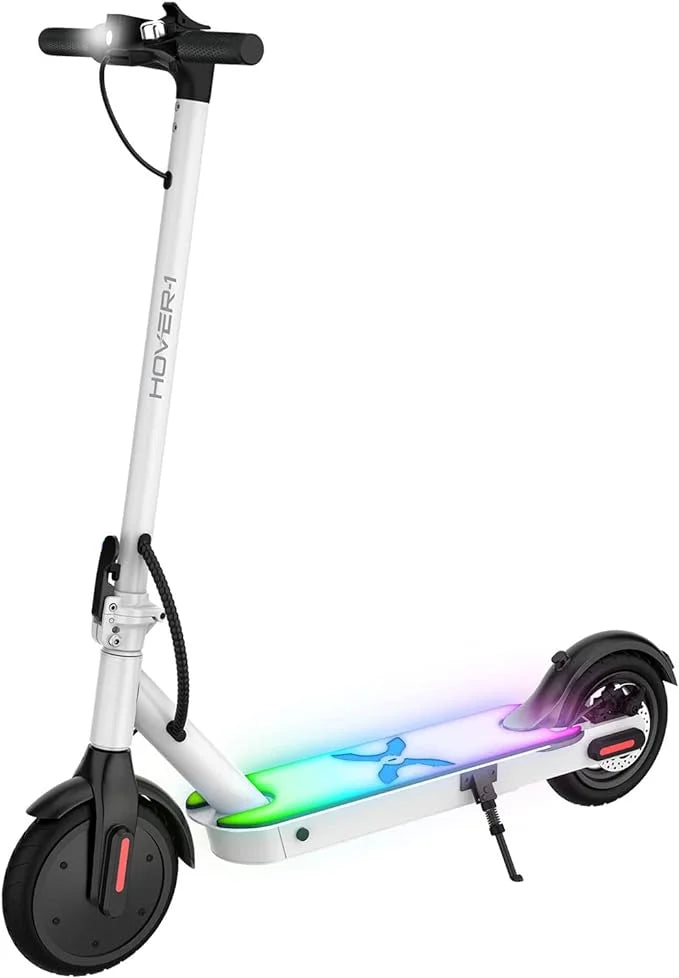 Self Balancing Folding Electric Scooter, 8.5 in Wheels, White I657