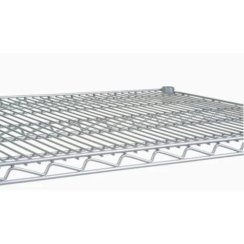Silver Epoxy 4 Tier Wire Shelving Starter Unit E498