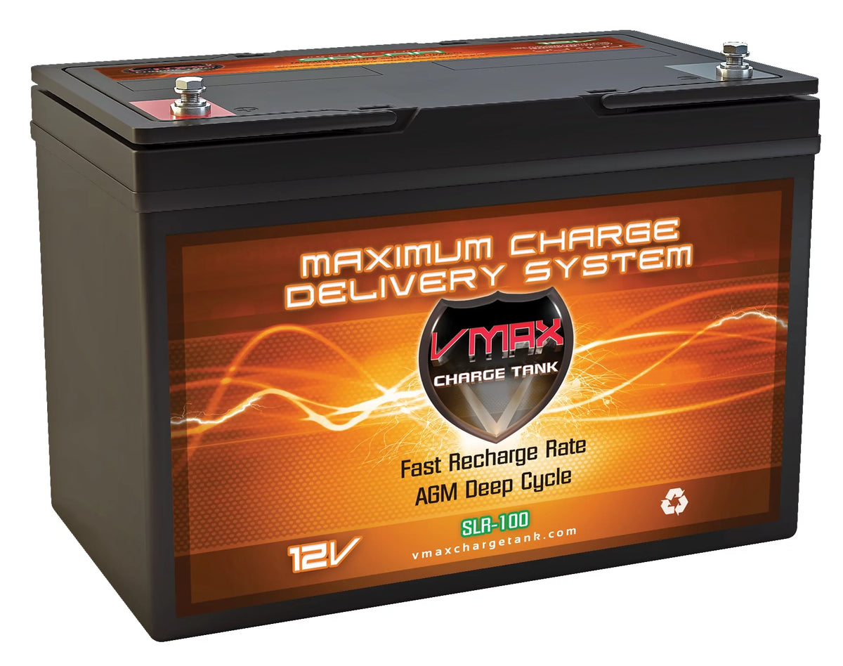 12 Volt Group 27 100Ah AGM Deep Cycle Battery G96305