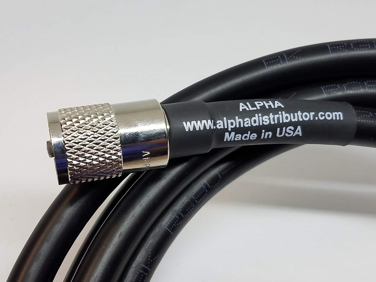 75ft RG8 Coax Cable with PL259s Attached Q225