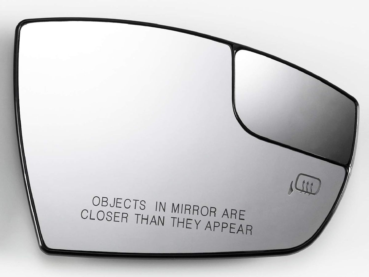 Replacement Mirror Glass with Spotter Glass Passenger Right Side Q19934