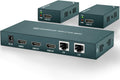 HDMI Extender Splitter 1x2, 165ft (50m) over CAT5e/CAT6/CAT7 Cable E6417