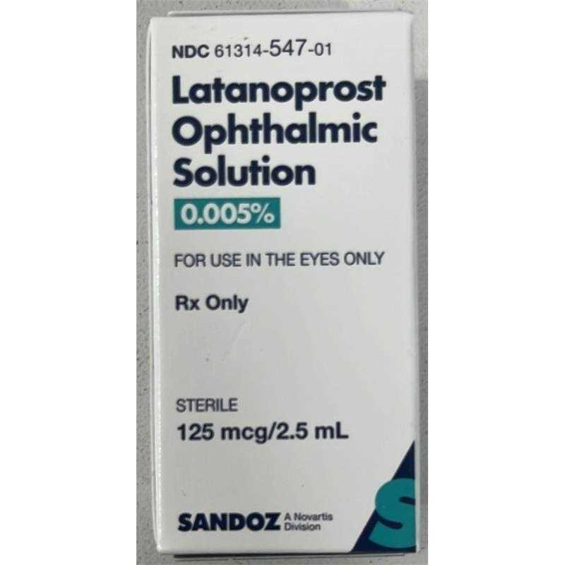 Latanoprost Ophthalmic Solution 0.005% H700