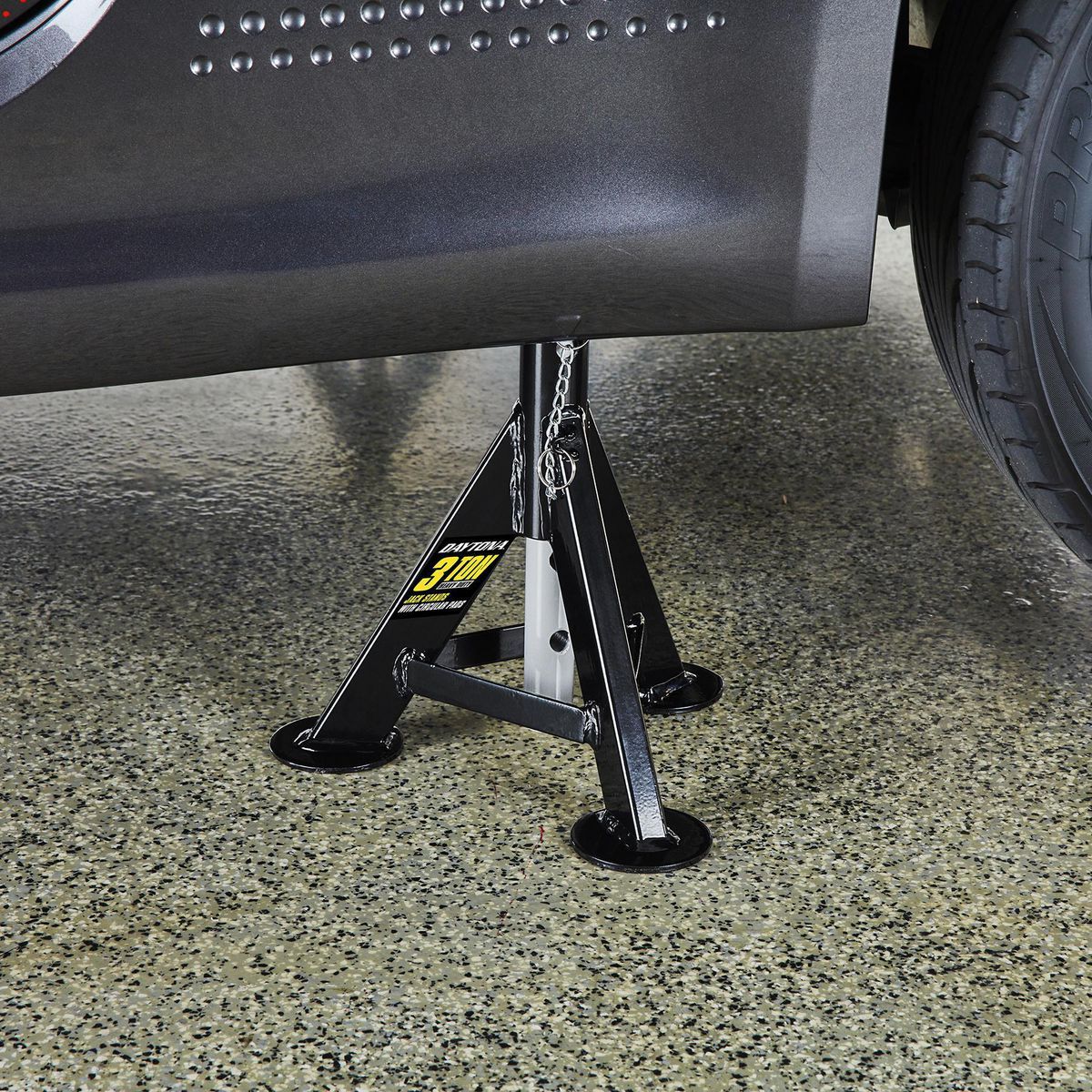 3 Ton Jack Stands with Circular Pads G412