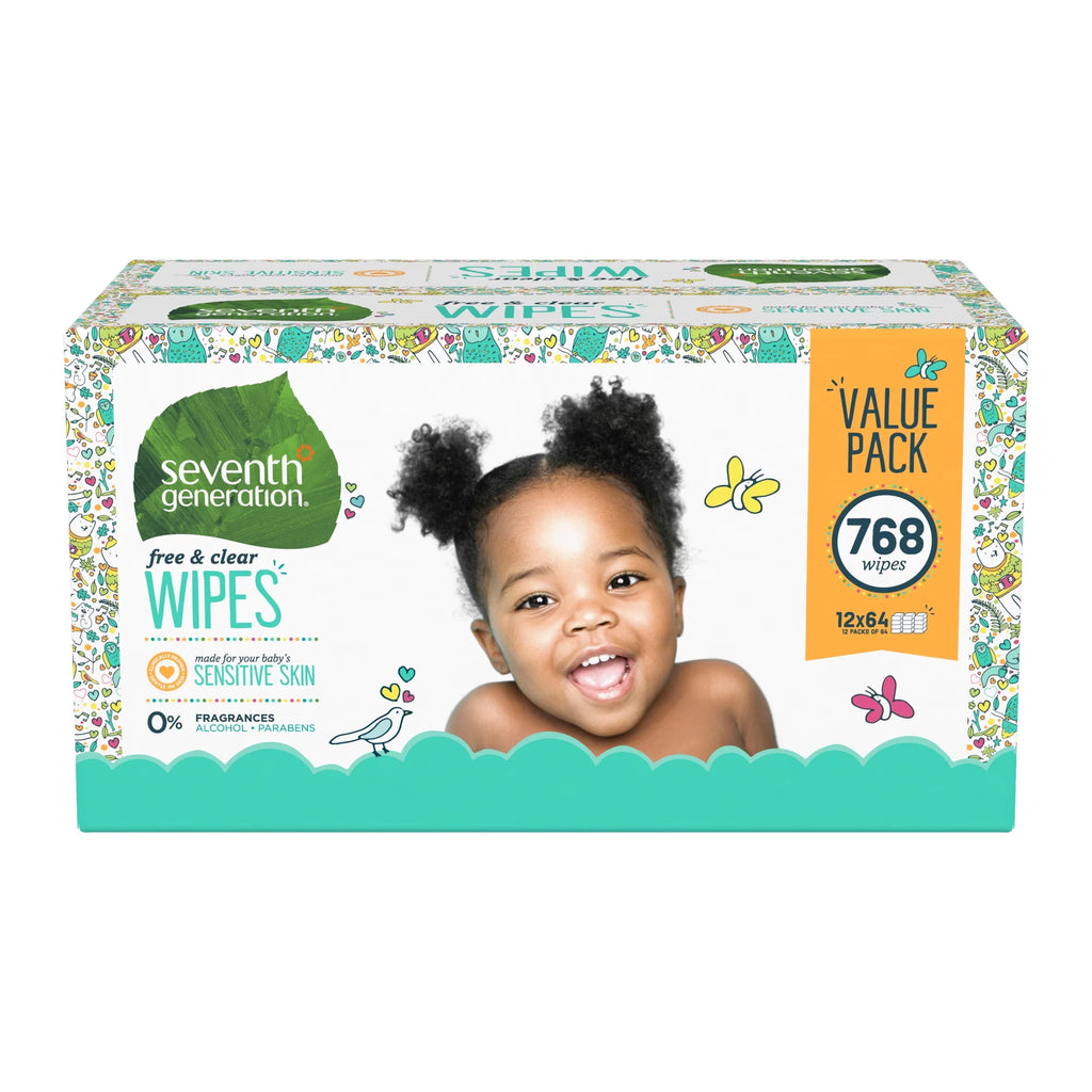 Baby Wipes 768 Count U93389