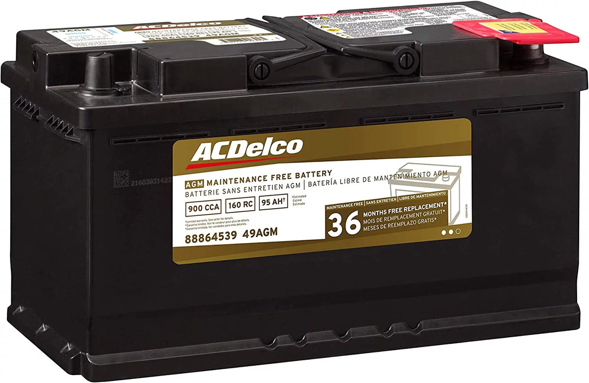 AGM Automotive BCI Group 49 Battery 12 Volts C116