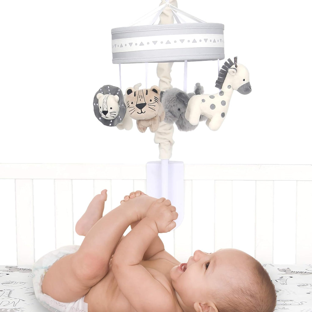 Multicolor Musical Baby Crib Mobile Soother Toy Z203287