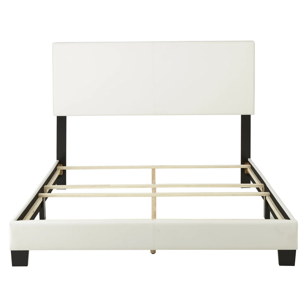 Queen Upholstered Platform Bed V53605