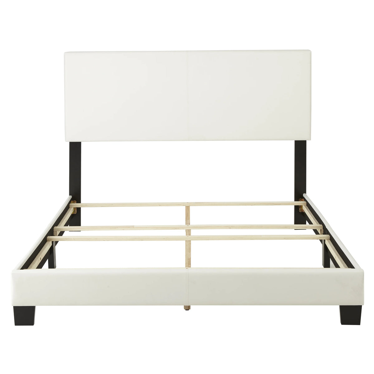 Queen Upholstered Platform Bed V53605